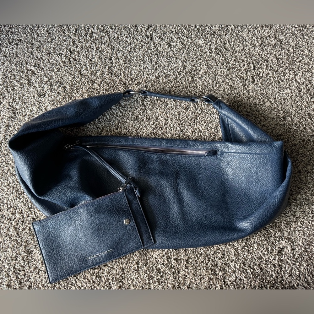 Carla Rockmore Blue Sling Bag